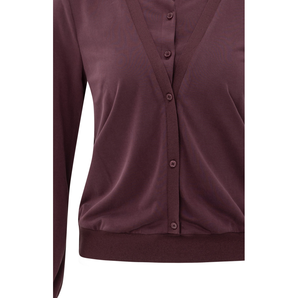 Bluse mit Zwei-Lagen-Look von Yaya 