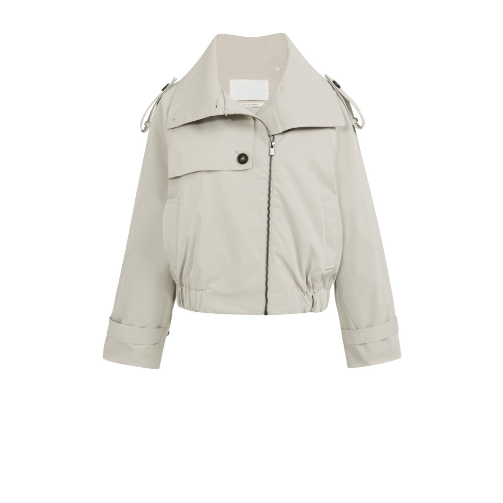 Trenchcoat-Bomberjacke von Yaya 