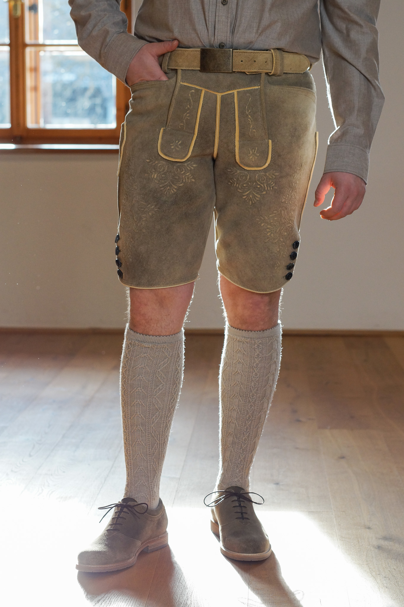 Hirschlederhose Weissenberg von Ostarrichi 