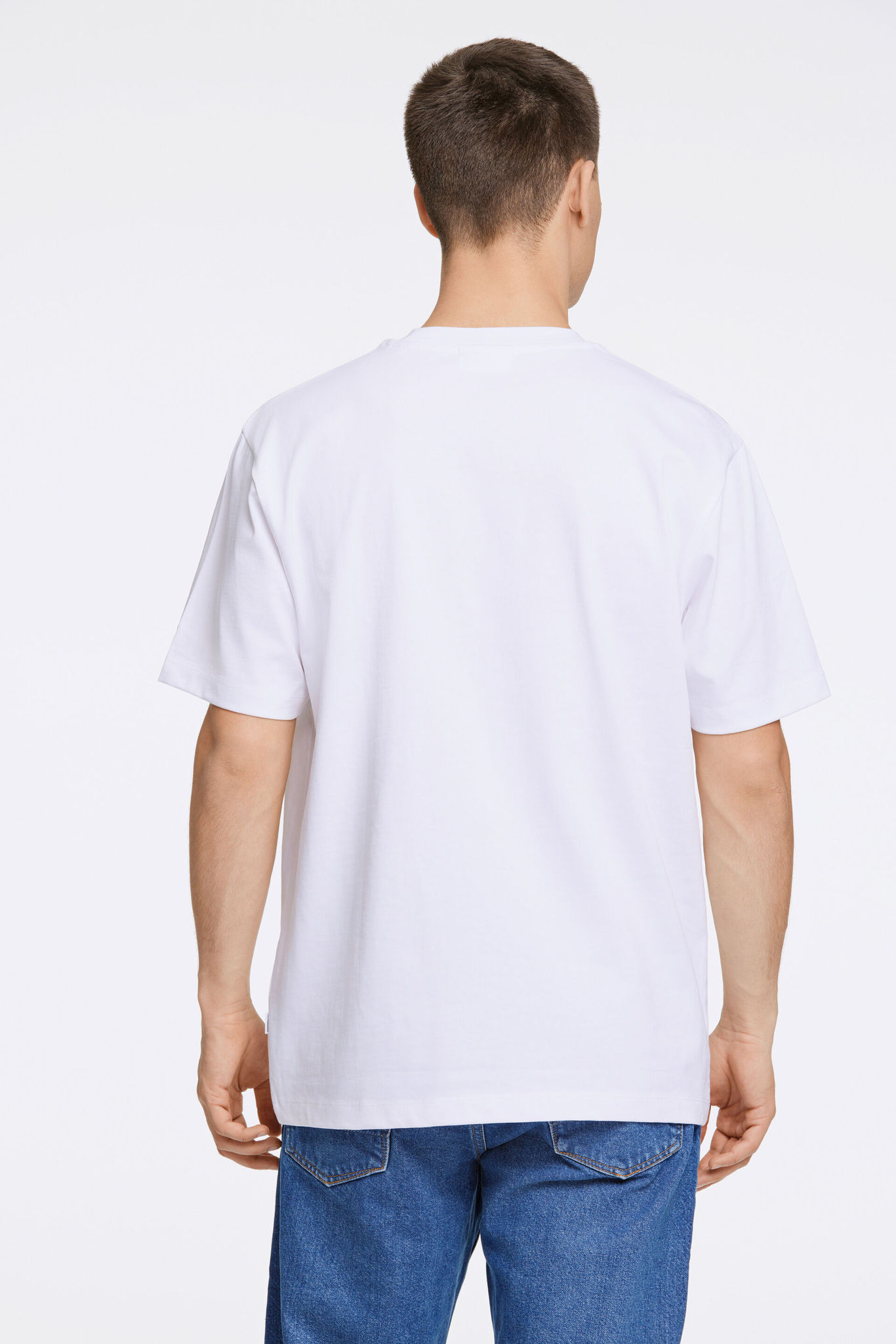O-neck tee oversize T-Shirt von Lindbergh