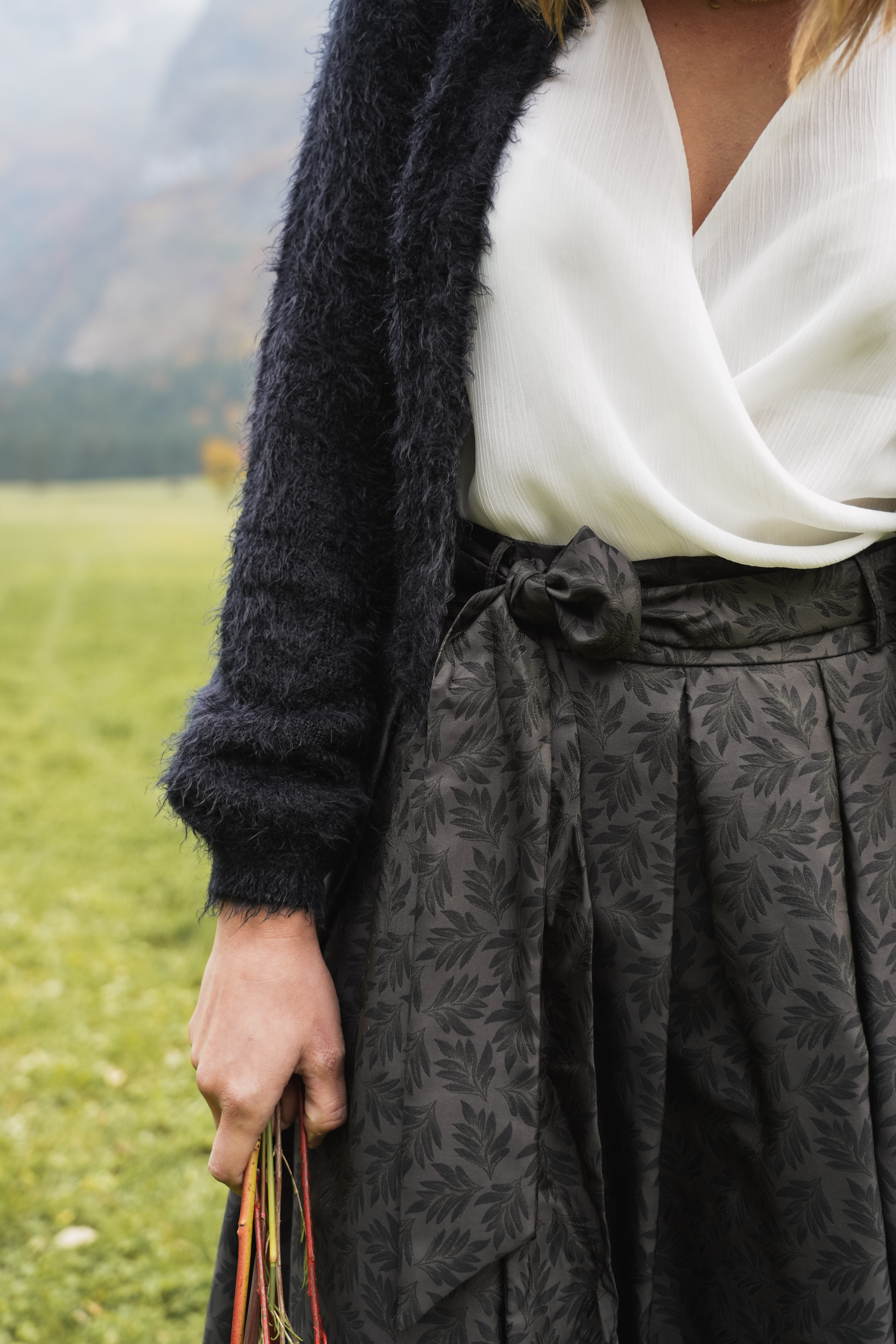 Elegante Body-Wickelbluse von Wenger