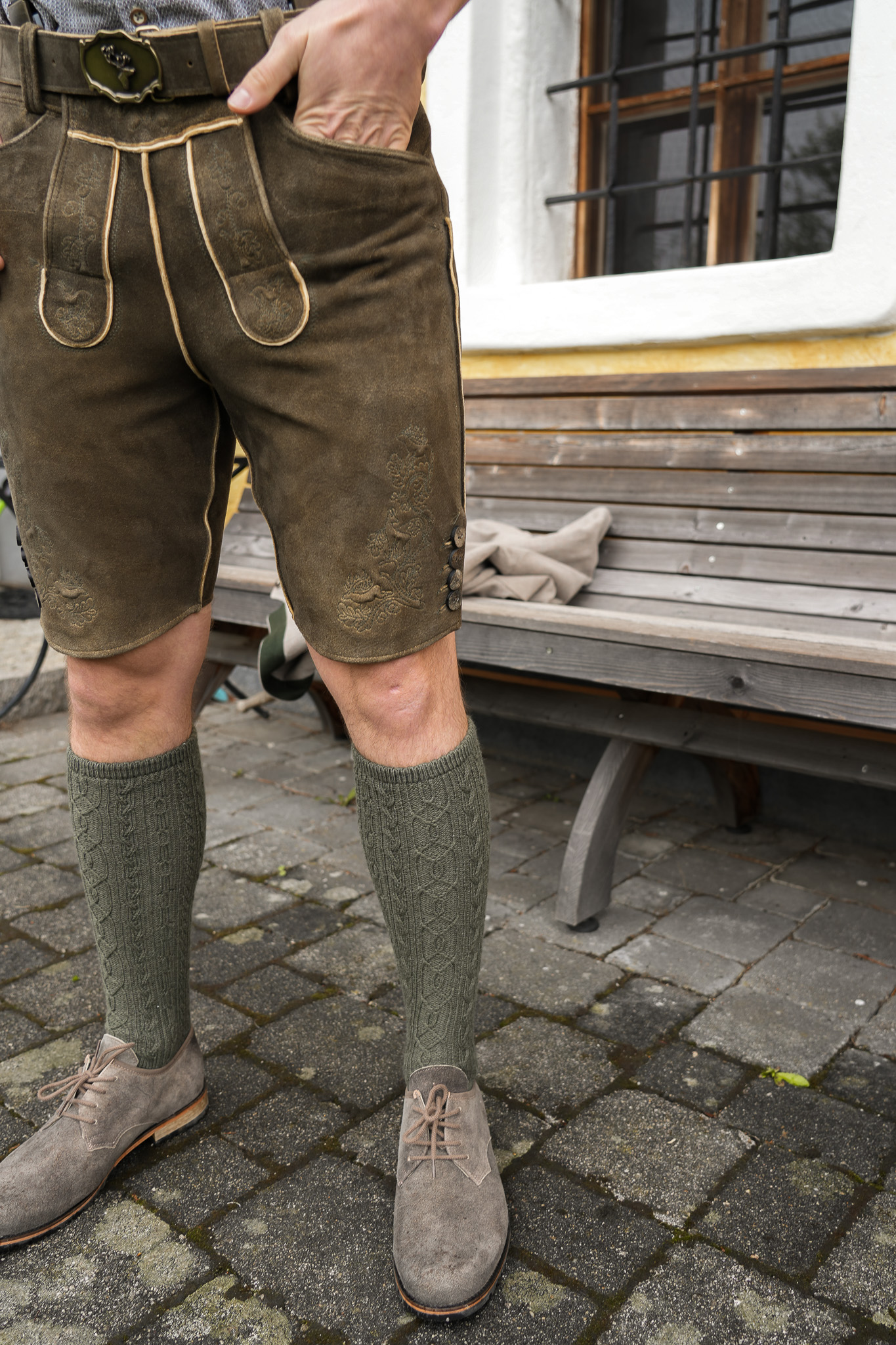 Lederhose Spitzbua von Buchberger