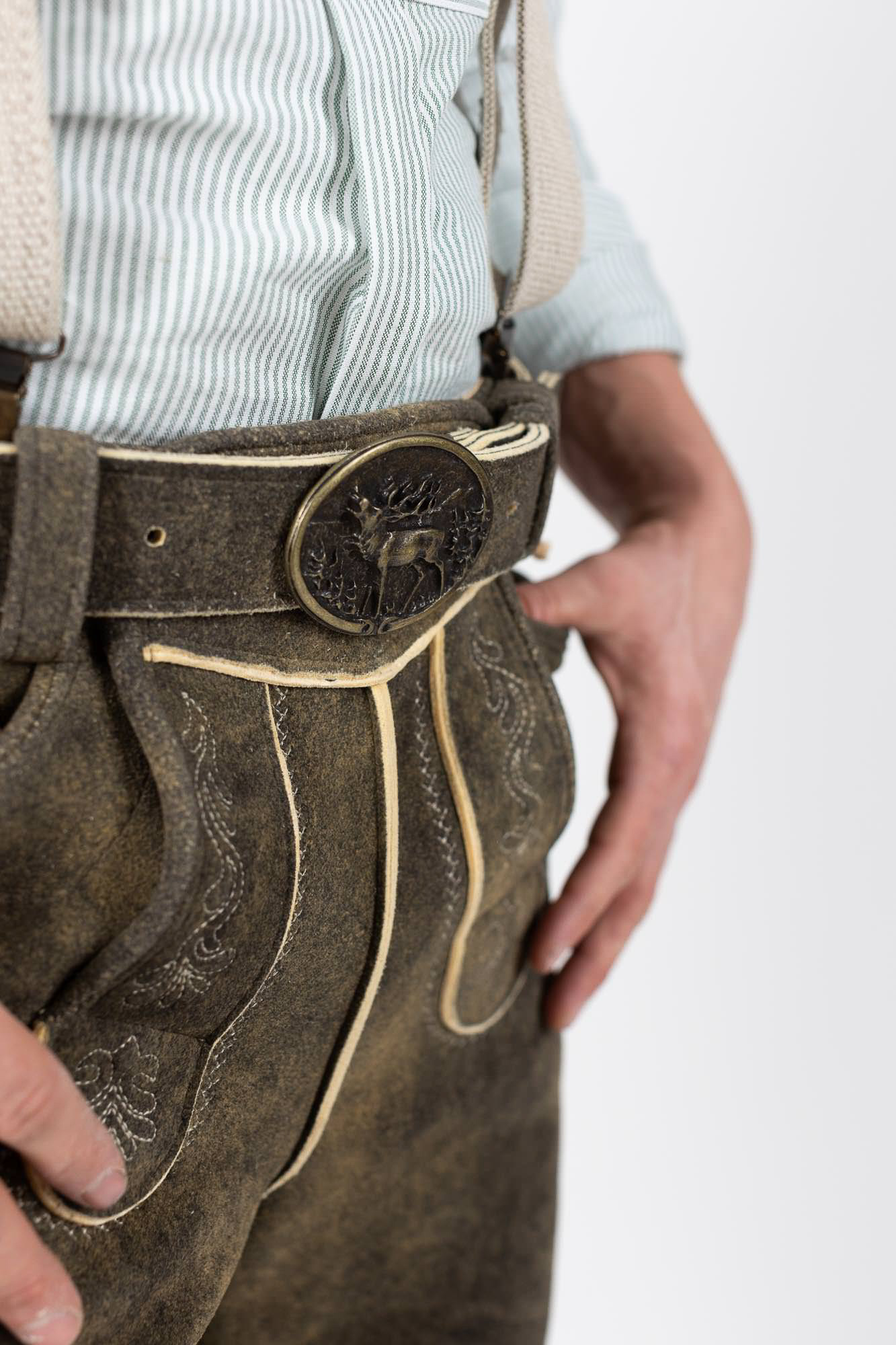 Hirschlederhose Karl2 von Buchberger