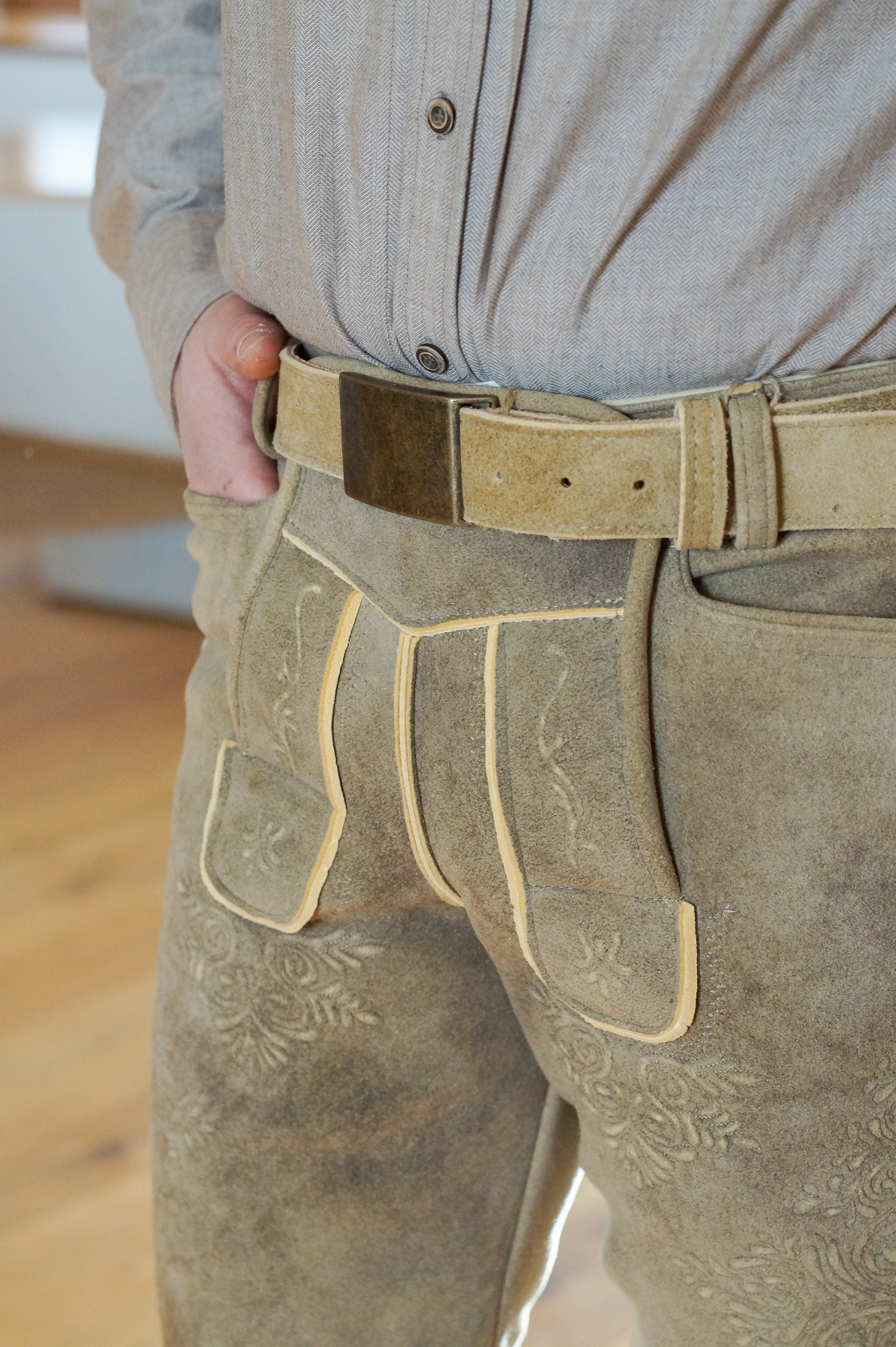 Hirschlederhose Weissenberg von Ostarrichi 