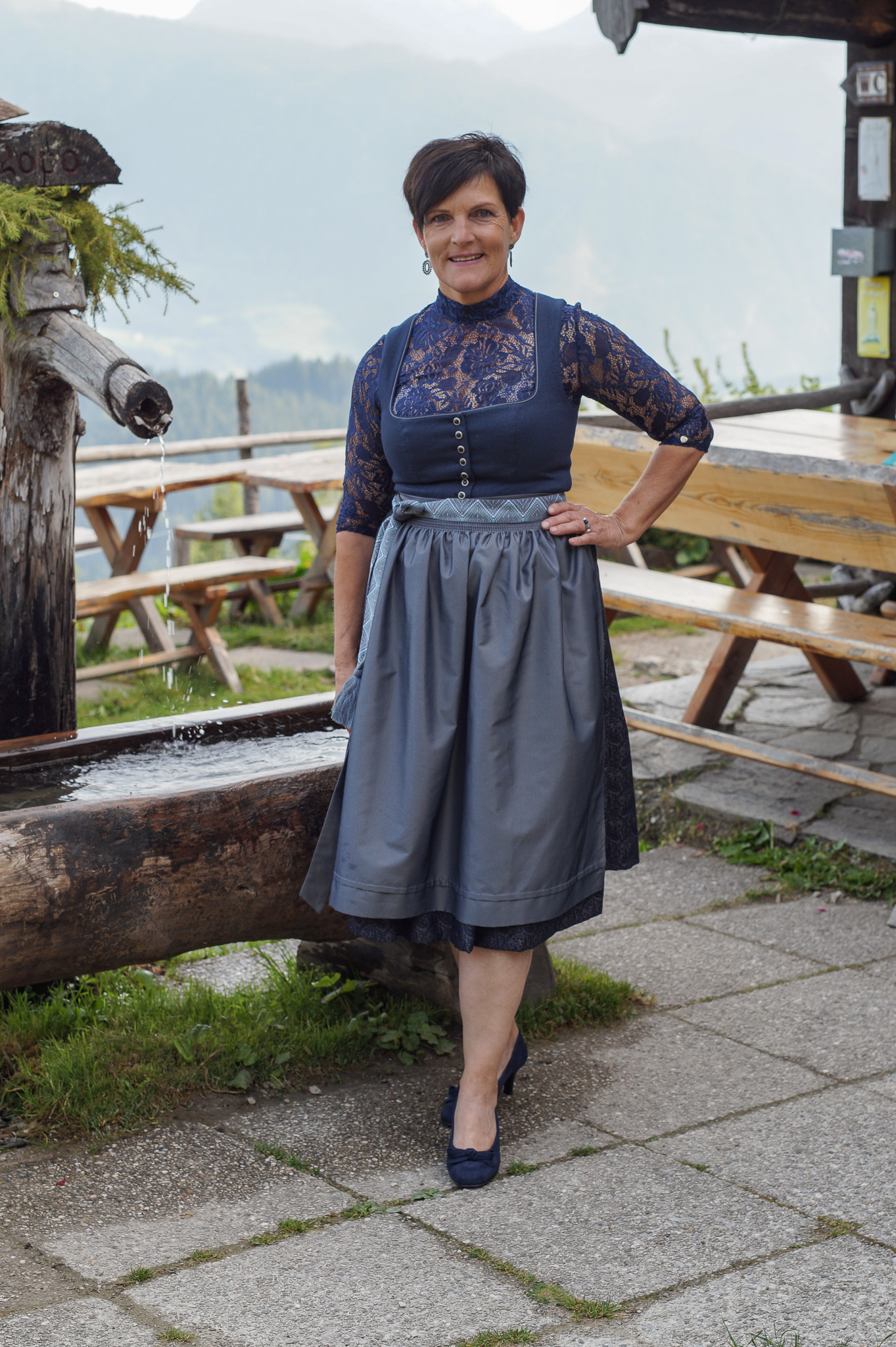 Dirndlbluse Estelle von Alpenherz
