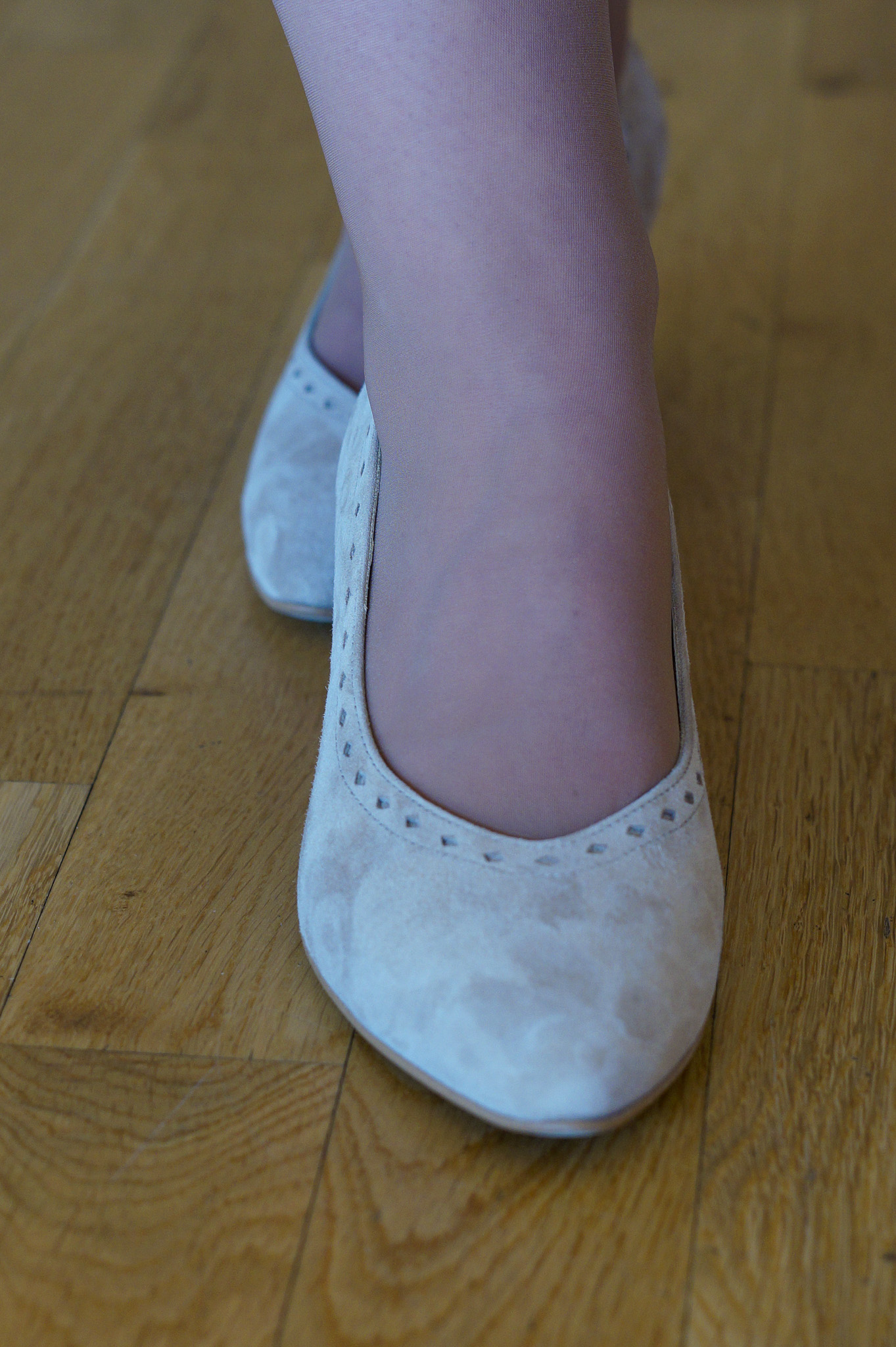 Velourspumps von dirndl & bua