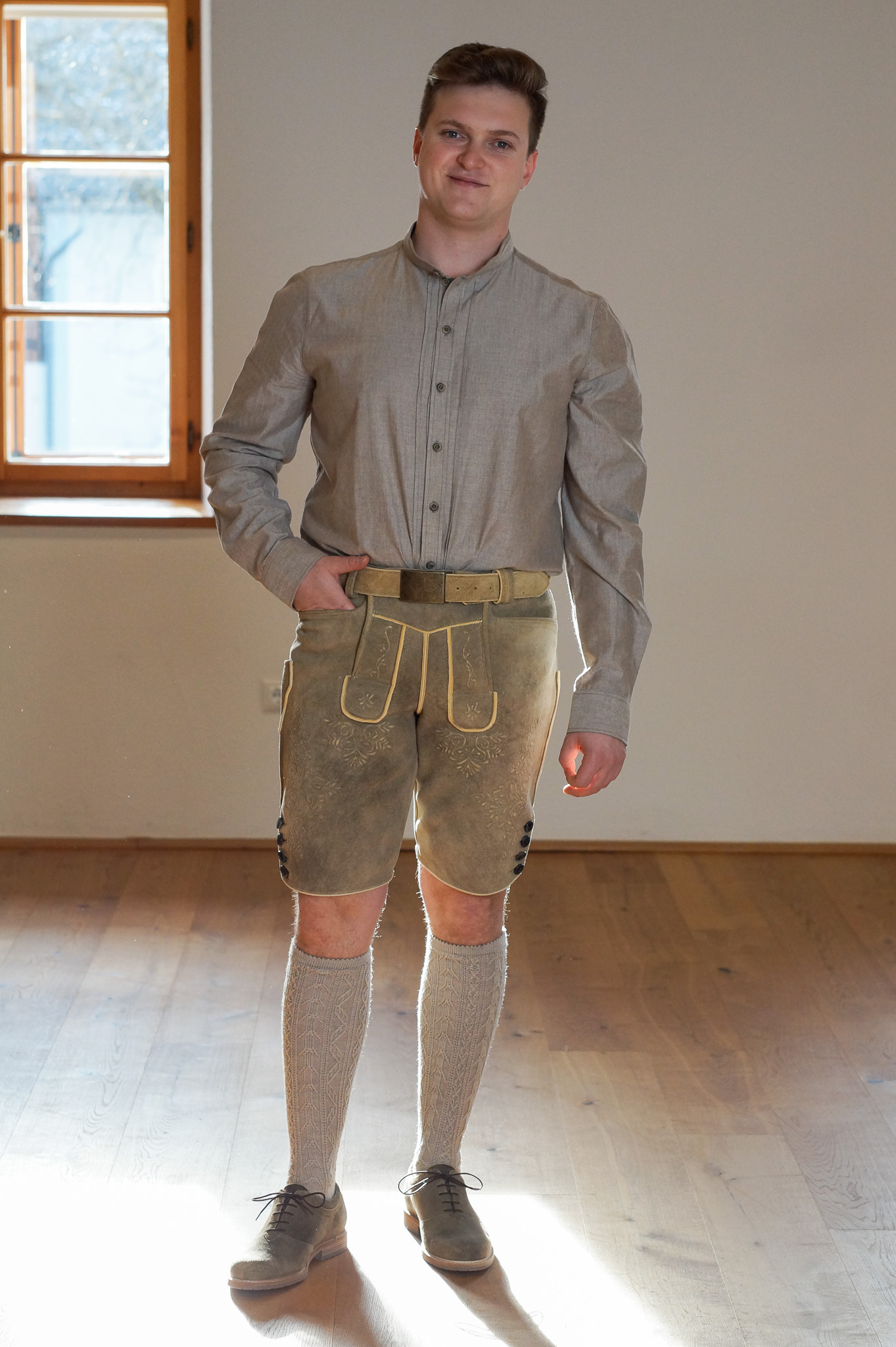 Hirschlederhose Weissenberg von Ostarrichi 
