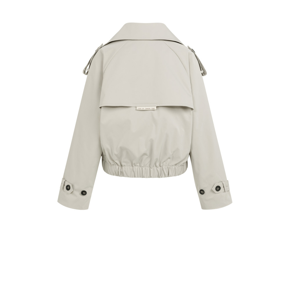 Trenchcoat-Bomberjacke von Yaya 