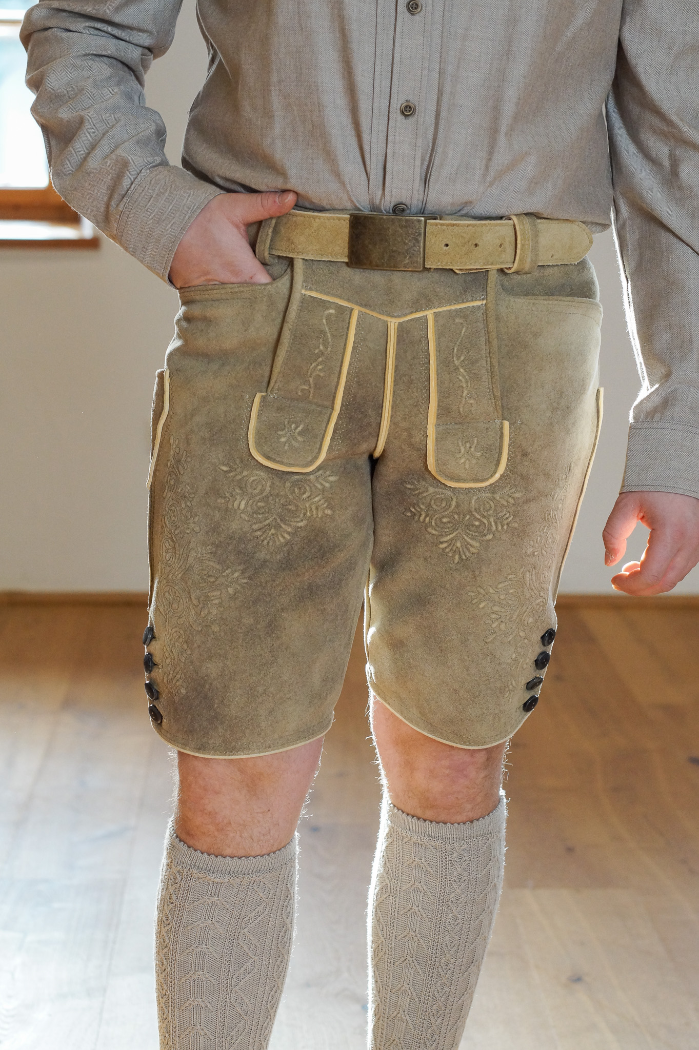 Hirschlederhose Weissenberg von Ostarrichi 