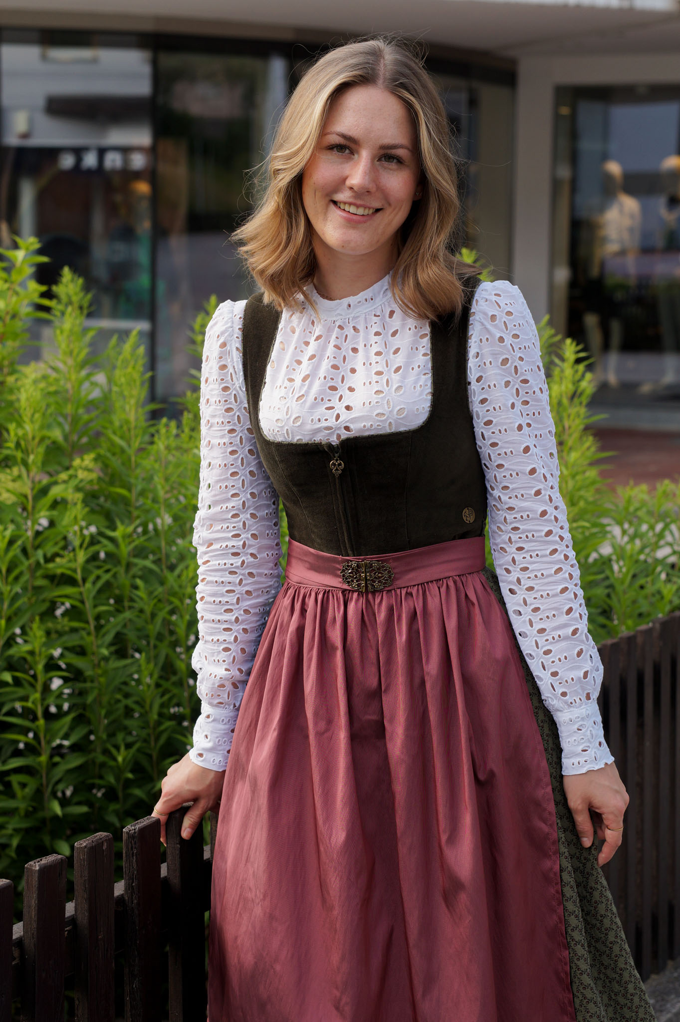 Dirndlbluse Madeleine von Alpenherz