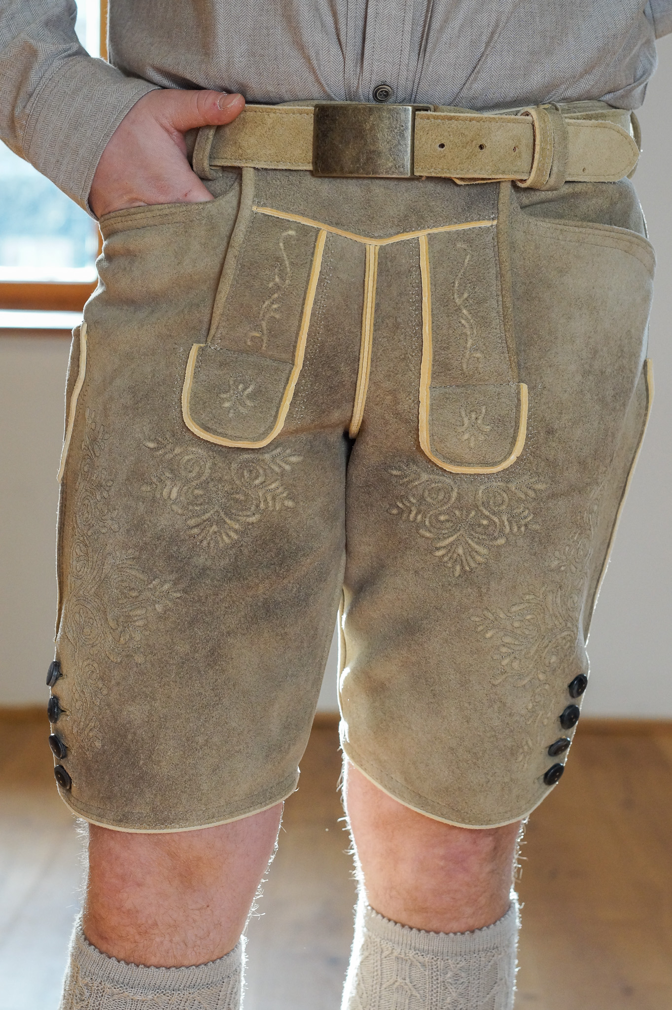 Hirschlederhose Weissenberg von Ostarrichi 