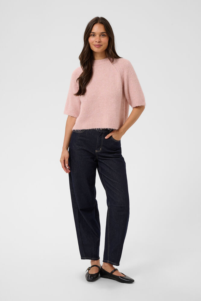 KAemilie Cropped Knit Pullover
