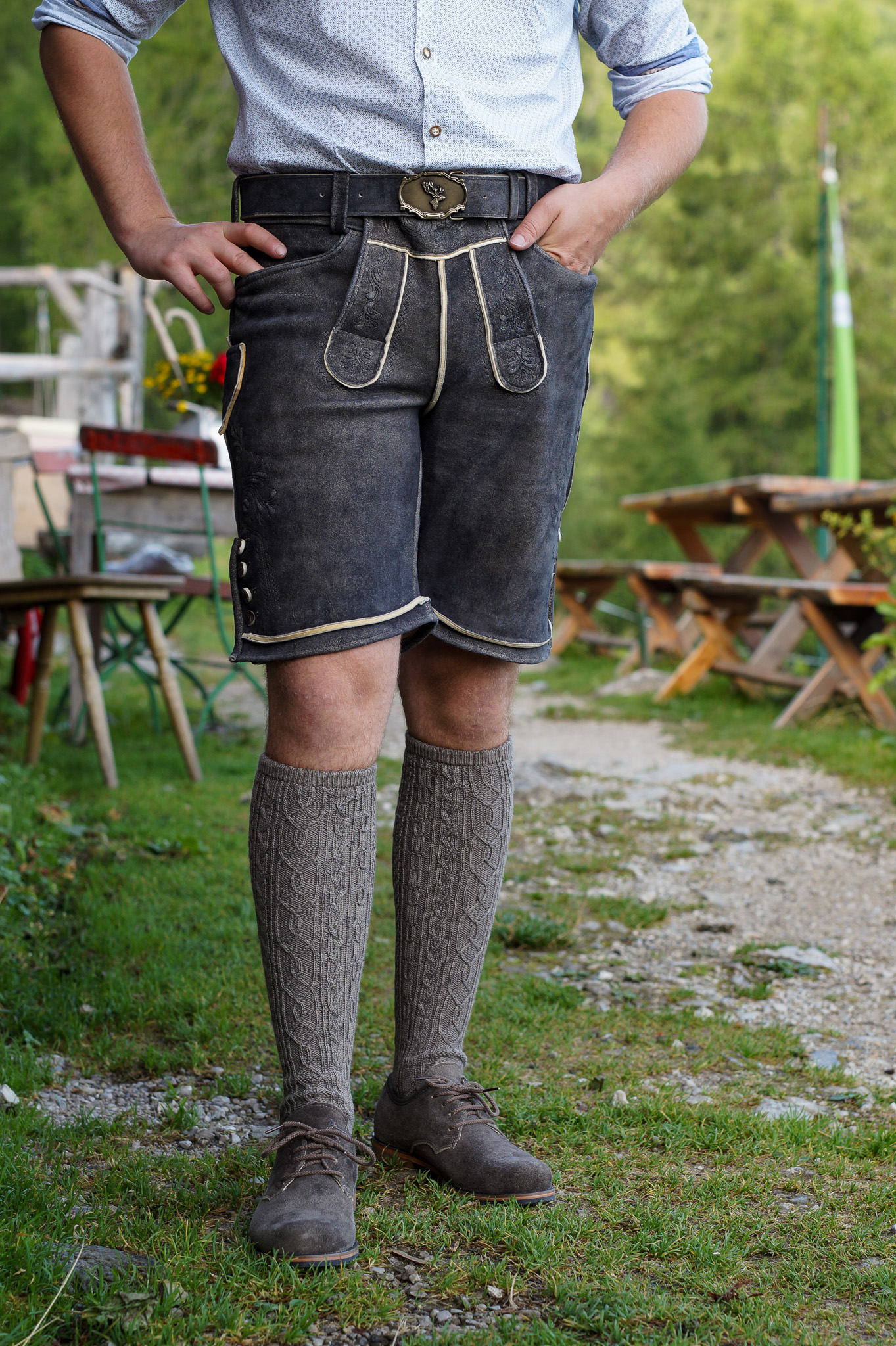 Lederhose Ausseer von Buchberger