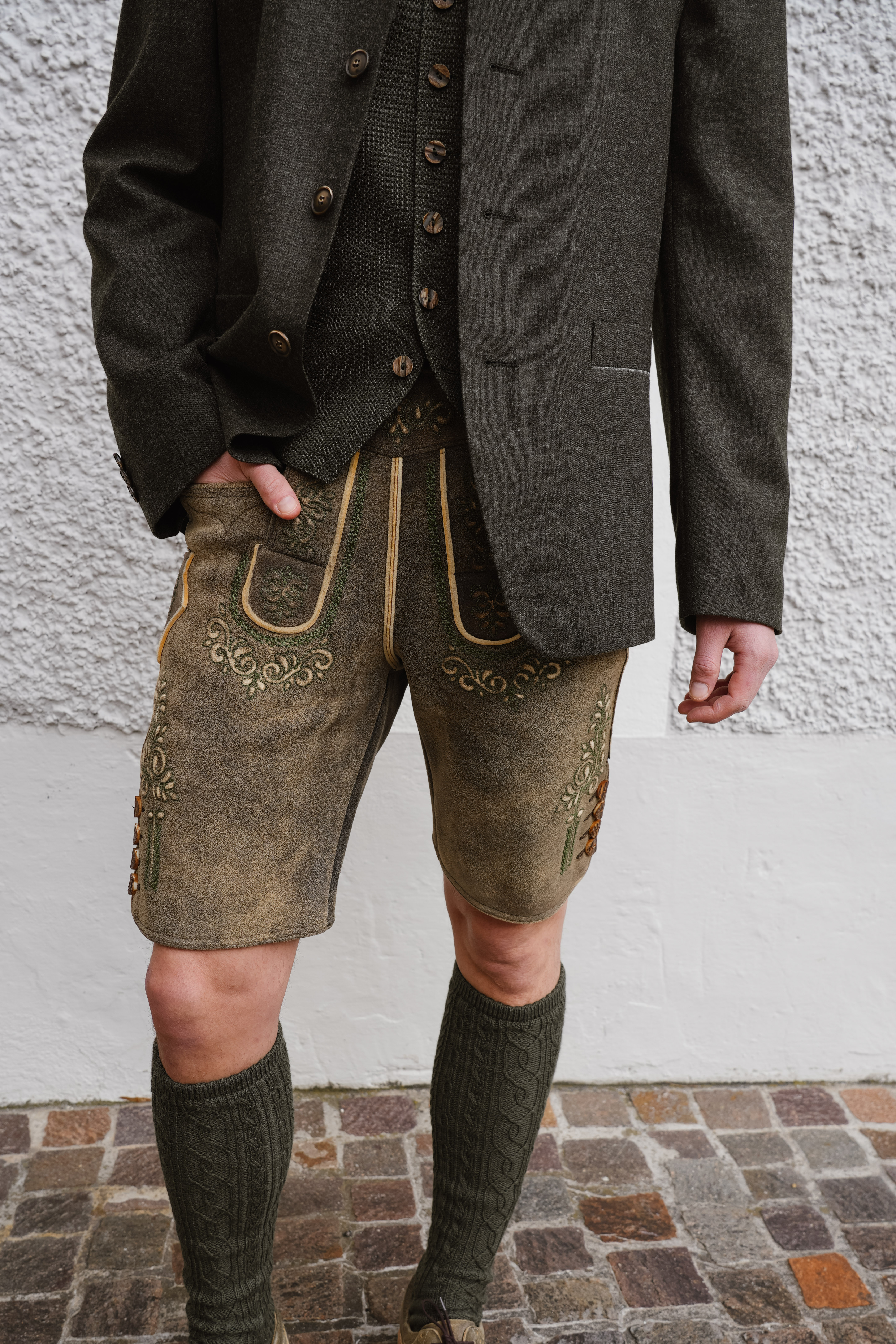 Hirschlederhose Weitenfels von Meindl