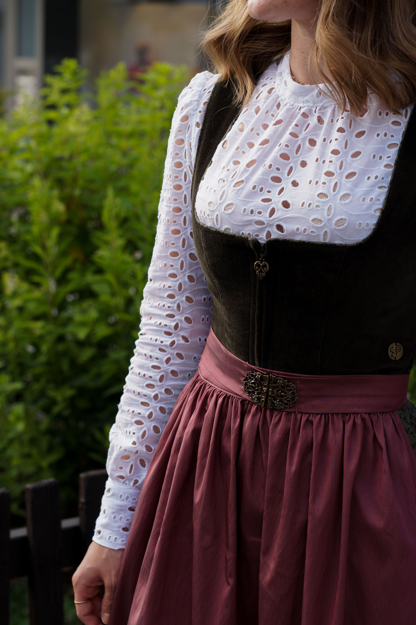 Dirndlbluse Madeleine von Alpenherz