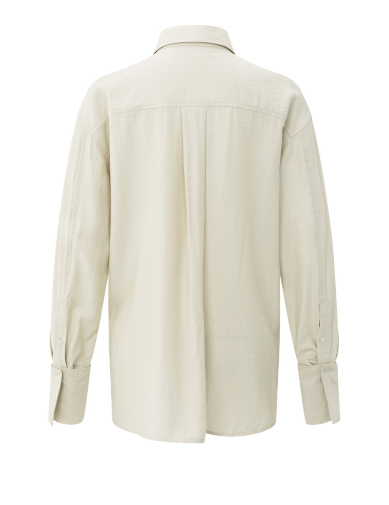 Lange Bluse mit Bündchen von Yaya