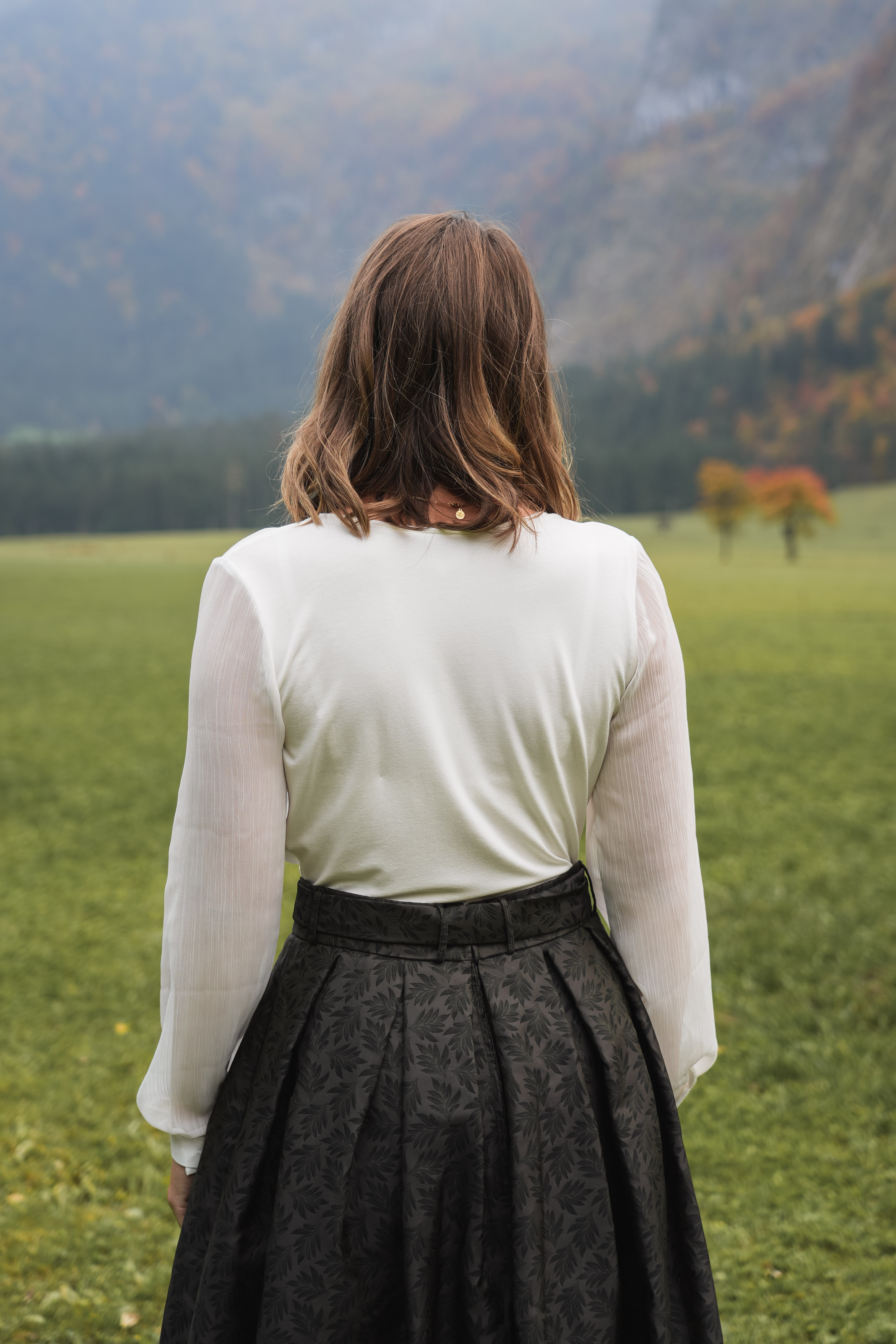 Elegante Body-Wickelbluse von Wenger