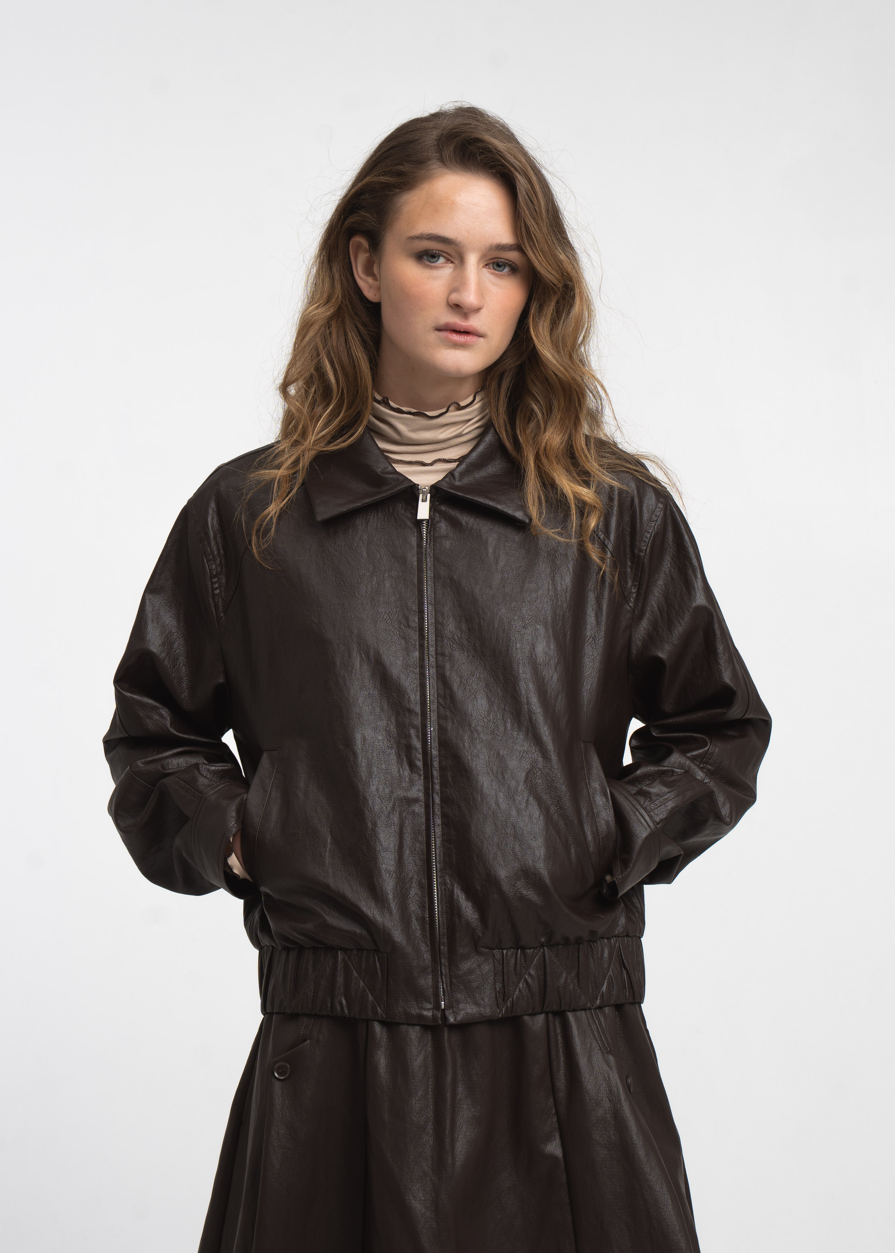 Eco Leder Jacke von Jane Lushka 